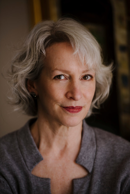 black and white photo of barbara hume