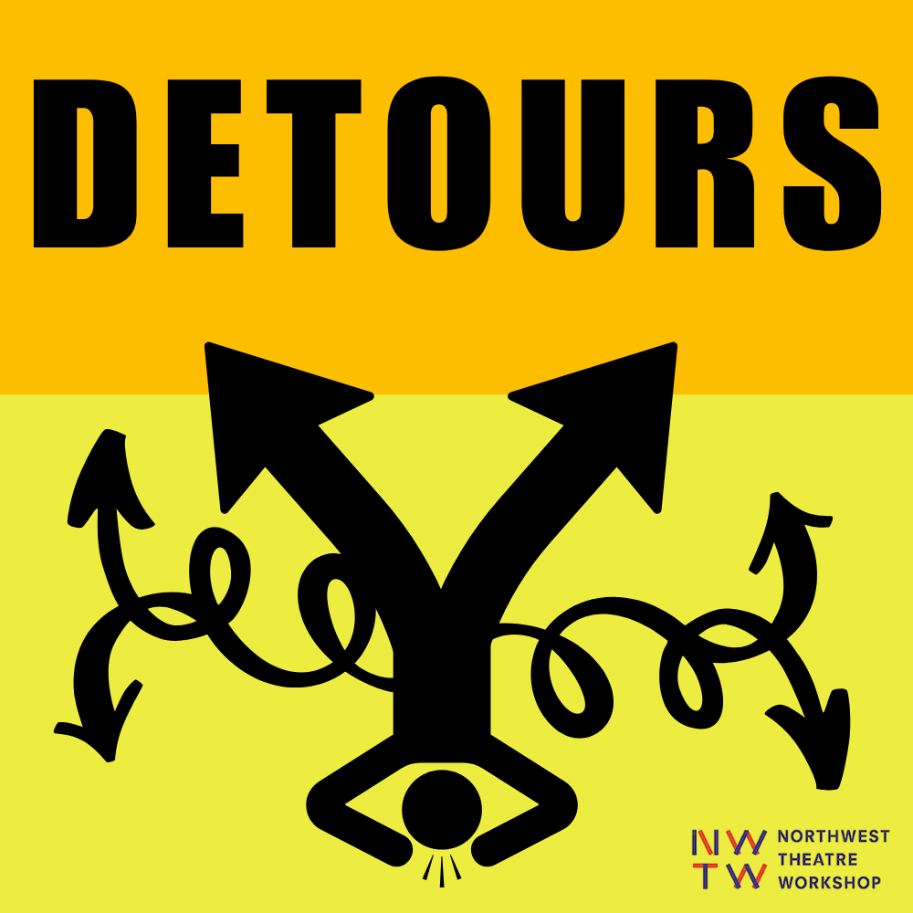 street sign of Detours